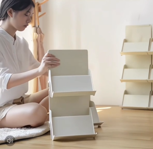 ❣️SPACEIDEAS❣️ Bundle of 3/6 Freestanding Stackable PP Shoe Organizer Rack Shoe Holder Shoe Stand Shoe Storage Rack Shoe Shelf Shoe Display Rack Shoe Shoes Cabinet Space Saver Shoe Rack Shoes Storage for Organizer Tight Spaces Entryway Shoe Rack