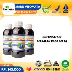 Madu Vitomata Obat Mata Rabun Mata Buram Asli Original Mata Minus Ampuh
