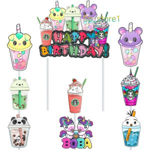 Toper karakter murah   toper full stick   tusukan kue ulang tahun