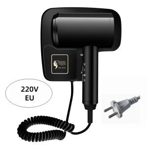 XMSJ | Máy Sấy Tóc Gắn Tường Chất Lượng Khách Sạn 5 Sao Tốc Độ Gió Cao Không Cần Khoan Lỗ Dùng Cho Phòng Tắm Gia Đình Có Bộ Khuếch Tán Công Suất 1600W