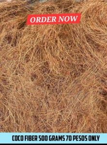 5OO GRAMS PREMIUM COCOFIBER WITH GARDEN TOOLS FOR ORCHIDS AND DIFFERENTS PLANTS