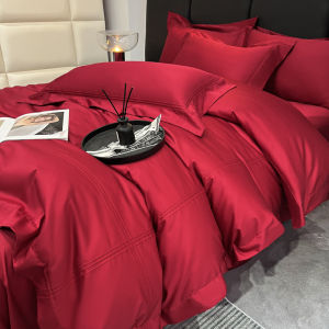 ZHIDING | Wedding Simplistic Long Staple Cotton Bedding 4-Piece Set
