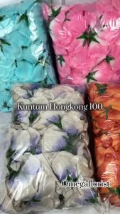 Kuntum Bunga Artificial 100 PCS: Dekorasi Pernikahan Murah