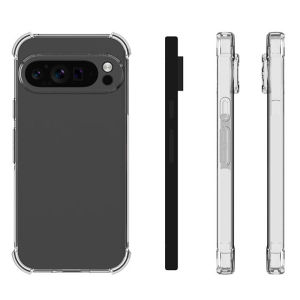 Air Cushion Clear Airbag Silicone TPU Shockproof Back Cover Soft Phone Case for Google Pixel 10 9 Pro XL 9A 8 8A 7 7A 6A 6 Pro