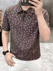 Kawadu | Luxurious Breathable Mens Printed Short Sleeve T-Shirt