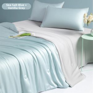 Cool Ice Silk Summer Quilt