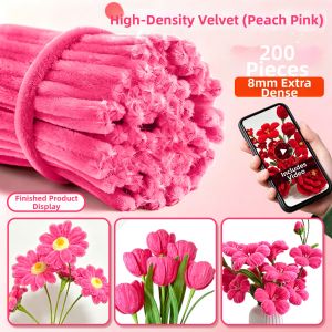 MINGZHUO | Red Torsion Rods for DIY Flower Bouquets