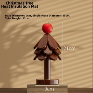 YUHONG | Folding Insulated Coaster Heat Resistant Placemat Wooden