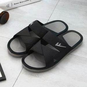 Dép Nam Mùa Hè Trong Nhà Ngoài Trời Phòng Tắm Chống Trượt Dép Xăng Đan PVC Đế Phẳng Thời Trang Mùa Hè Cho Thanh Thiếu Niên