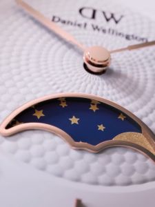 [2 years warranty] Daniel Wellington Petite Lune 32mm Sterling Silver White - Moonphase Dial - Women Watch stainless steel moonhphase watch DW Official Authentic Original นาฬิกา ผู้หญิง