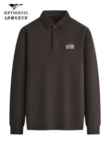 SEPTWOLVES | Antibacterial Long Sleeve Business T-Shirt