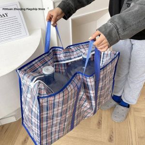 Reinforced Waterproof Moving Grid Bag Large