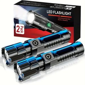 Ultimate Guide to Ultra Bright LED Flashlights & Portable Type-C Rechargeable Long Range Zoom Torch