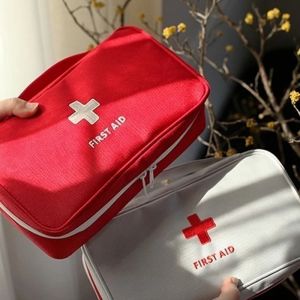 Empty Large First Aid Kit Portable Outdoor Camping Survival Disaster Earthquake Emergency Kit Large Capacity Home Empty Kit