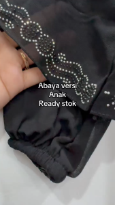 ABAYA Ceruttibabydoll Versi Anak-Anak