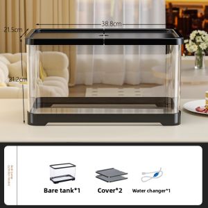 HUICHONG | Filter Oxygen Integrated Desktop Aquarium