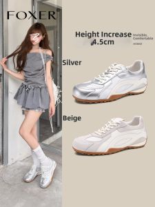 FOXER | Ballet Style Light & Soft Womens Casual Shoe Internal Lift