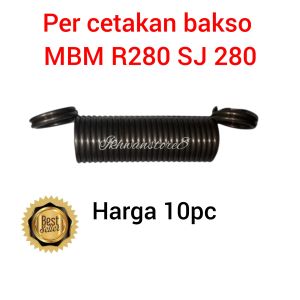 Harga 10pcs Per  Mesin cetakan bakso Getra