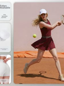 Multi-sport Bra Pad Detachable Split-bottom Dress