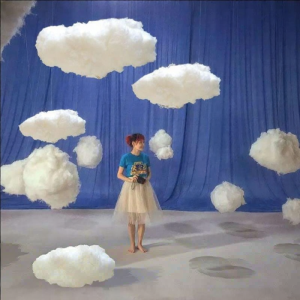 Yisheng | Realistic White Cloud Decorative Hanging