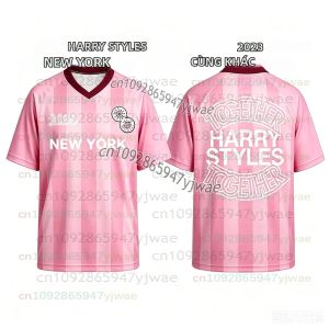 Áo Thun Nam Harry Styles Concert Jersey Hợp Thời Trang Dành Cho Fan Tụ Họp Nhiều Thành Phố Phong Cách Đường Phố Hàng Ngày Lễ Hội Âm Nhạc Tay Ngắn
