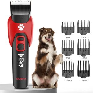 Kemei Razor For Pet Dog Cats Grooming Kit Heavy-Duty Rechargeable Electric Shaver Hair Trimmer Sheep Wool Clippers