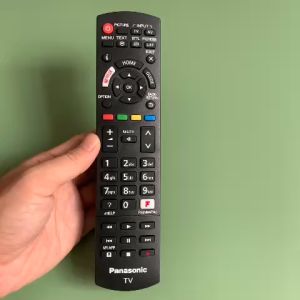 Điều khiển tivi Panasonic chính hãng zin theo TV Remote panasonic TV smart có internet mót bấm từ xa của tivi pana