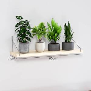 MUGG | Wall-mounted Flower Shelf Balcony Living Room Drilling-free Wood