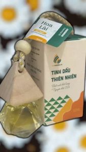 Tinh Dầu Nguyên Chất Treo Xe Ô Tô Khử Mùi Chống Say Xe VUATINHDAU 8ml Thơm Phòng Ngủ Quần Áo