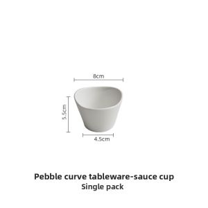 YOGEHOME | Creative Salad & Steak Platter Set with Sauce Cup