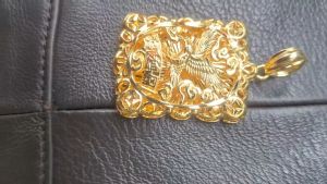 Mặt Dây Chuyền Mạ Vàng Chạm Đại Bàng  60RDX2