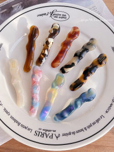 Special-Interest Design French Side Clip ~ South Korea France Elegant Fancy Cropped Hair Clip Forehead Bang Clip Duckbill Clip