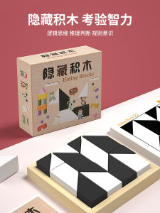 Máy Tính Chơi Game Giáo Dục Hình Khối Đen Và Trắng Cho Trẻ Em Từ 3-10 Tuổi Đồ Chơi Giáo Dục Sáng Tạo Rèn Kỹ Năng Tư Duy