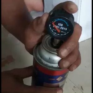 Alat Pengukuran Tekanan Gas Protabel/Alat Pengukur Isi Gas Kaleng