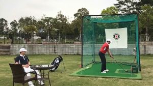 Bộ khung lưới tập swing golf 3mx3m PGM LXW001 CHÍNH HÃNG - PGM Practive Net (không bao gồm thảm)