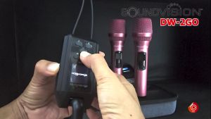 [ฟรี.ถ่านชาร์จ] ฟรีส่ง ไมค์ลอย 2ตัว SOUNDVISION DW-2GO ไมค์ลอยมือถือคู่ ช่วงความถี่ UHF ดิจิตอล แบบพกพา คลื่นใหม่ กสทช. DW2GO