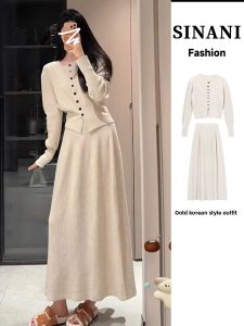 SINANI | Girls Early Autumn New Knit Dress