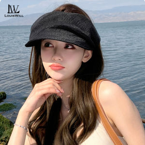 Louiswill Phụ Nữ mũ che nắng 2 Phong Cách Của Phụ Nữ Mũ đi biển Mũ che nắng Giản Dị Mũ che nắng Xách Tay Mũ đi biển Lớn Mũ Lưỡi Trai rộng vành bảo vệ khỏi ánh mặt trời Cap bảo vệ khỏi tia UV Organza Mũ Cho Mùa Hè du lịch ngoài trời