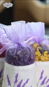 Natural Lavender Dried Flower Sachet Bag Aromatherapy Aromatic Household Wardrobe Car Lavender Air Fresheners