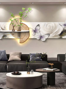 MUWU | Modern Minimalist Hydroponic Plant 3D Sandstone Murals