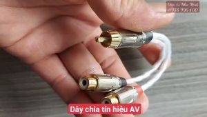 Dây chia AUDIO 1AV RA 2AV ( GIÁ BÁN 1 SỢI )
