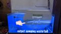 filter talang  aquarium 70cm output samping waterfall. 