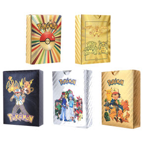 55/100pcs Pokémon TCG Silver Tempest Pokémon Scarlett Violet Crown Zenith Pokémon Cards English Version Vmax Vstar Charizard Pikachu Trainer Card Game Collection Toys Card Collection Anime Cartoon Firewood Collection Toys Gift Vmax+Vstar+GX+EX+DX Cards