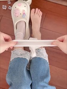 Antibacterial Breathable Summer Women Silk Socks