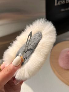 Heart Hairy Hair Clips: A Super Cute Stuffed Hairpin from South Korea