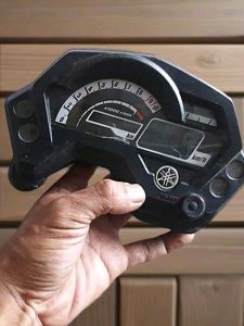 polarizer plus mika susu putih set atas bawah Lcd speedometer spidometer Yamaha Byson original 115 ori