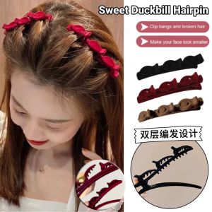 Sweet Duckbill Hairpin for Volume Control & Invisible Hair Management Braided Hair Hair Clip Bang Broken Hair Hairpin