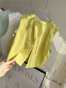 Womens Sporty Sleeveless Yoga Tank Top Breathable Running Shirt Beautiful Back Short Loose Fitness Clothes T-Shirt Cover up