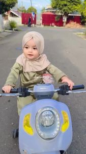 Mirtakids Nayla Hijab Instant Anak (0-3 Tahun) | Jersey Baloon