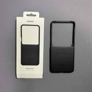 Samsung | New Leather Case For Samsung Z Flip 7 5G Slim Shockproof Back Cover Bumper For Z Flip 7 5G Leather Mobile Phone Shell